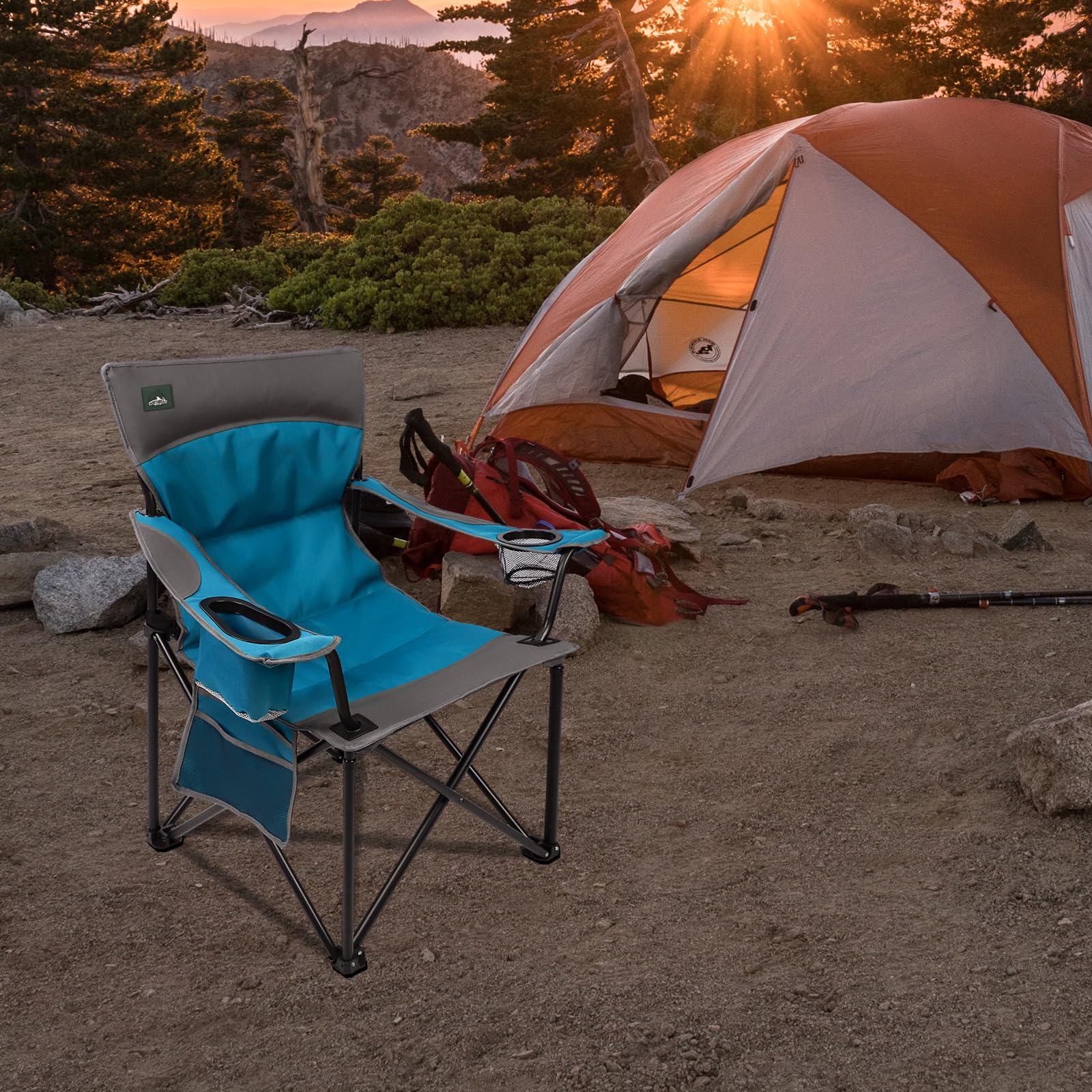 Amazon.com: Northroad Foldable Camping Chair Heavy-Duty Outdoor